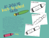All About Me Packet for Elementary Students