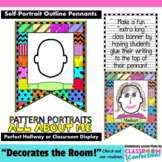All About Me Pennant: "Pattern Pictures": Back to School W