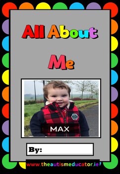 Preview of All About Me - Personal Information for Special Education Students