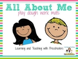 All About Me Play Dough Mats