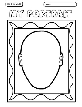 All About Me - Portrait Activity by Crystal Meyers | TpT