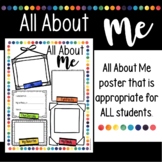 All About Me Poster