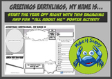 All About Me Poster Activity - Greetings Earthlings
