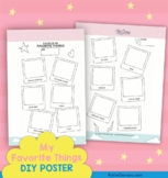 All About Me Poster, FREE Back to School Activity, Favorit