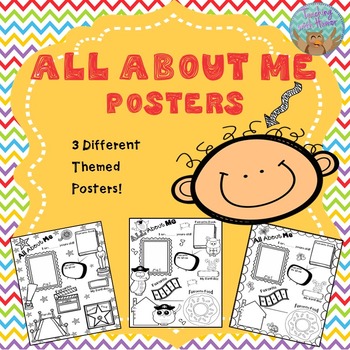 All About Me Posters by Teaching with Humor | TPT