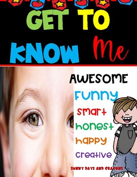 Preview of All About Me 42 Posters!! Back to School 42 Activities! Fun Open House Activity