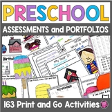 Preschool Portfolio Assessments Worksheets & Memory Book A