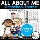 All About Me Preschool Theme | Worksheets | PRINTABLE