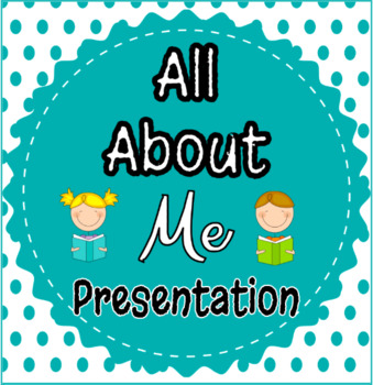 Preview of All About Me Presentation - Rubric Only