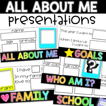 get to know me presentation ideas for school