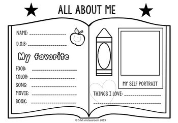 All About Me Printables by smclassroom | Teachers Pay Teachers