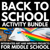 All About Me Projects for Middle School - Back to School A