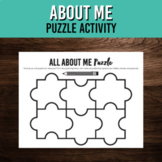 All About Me Puzzle | Printable Identity Activity | Back t