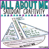 All About Me Sailboat Digital Distance Learning