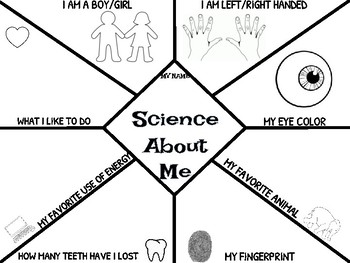 Preview of All About Me Science FREEBIE!