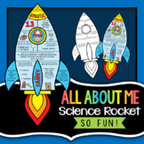 All About Me Science Rocket - First Day of School Science 