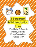 All About Me: Self-Introduction Essay 5-9 Outline, Sample, Rubric