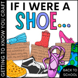 All About Me Shoe Writing Craft | Crocs Sneakers Template 