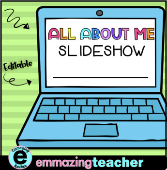 Preview of All About Me Slideshow | Powerpoint | Google Slides