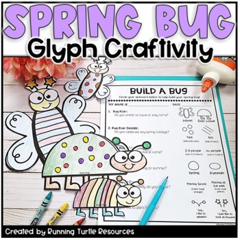 Preview of Spring Glyph, Build a Bug Craft, Spring SEL, Insect Activities