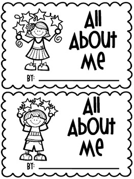 All About Me Student Book by Alison Funk | Teachers Pay Teachers