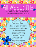 All About Me Student Books
