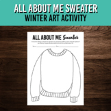All About Me Sweater Art Project | Printable Worksheet | W