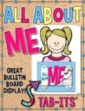 All About Me Tab-Its® Booklet