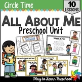 All About Me Unit Back to School Lesson Plans - Activities