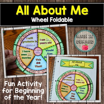 Preview of All About Me Wheel Foldable