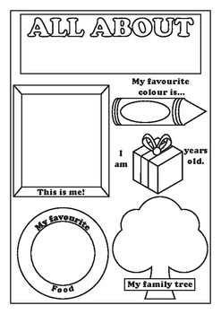 Download All About Me Worksheet by Mr Thompson | Teachers Pay Teachers