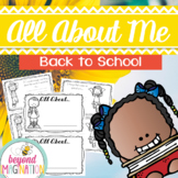 All About Me Worksheet Booklet