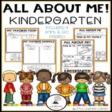 All About Me Worksheet Kindergarten Coloring Sheet