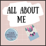 All About Me Worksheet Printable
