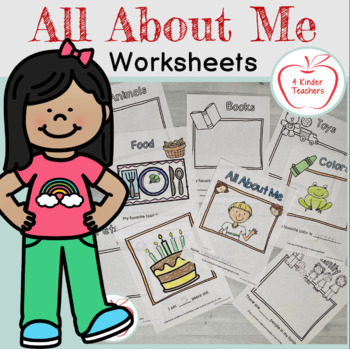 Preview of All About Me Worksheets