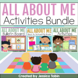 All About Me Worksheets, Flip Book Activities, Back to Sch