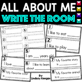 All About Me Write the Room