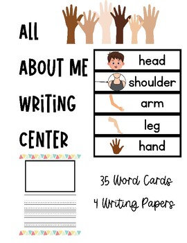 Preview of All About Me Writing Center