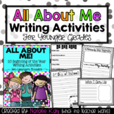 All About Me - Younger Grades - 20 Writing Activities for 