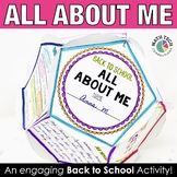 Back to School All About Me Math | Open House Math Dodecah