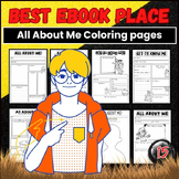 All About Me and My Family Coloring Pages Worksheets
