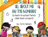 All About Me by the Numbers {a class book FREEBIE}