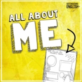 All About Me for Middle School ELA