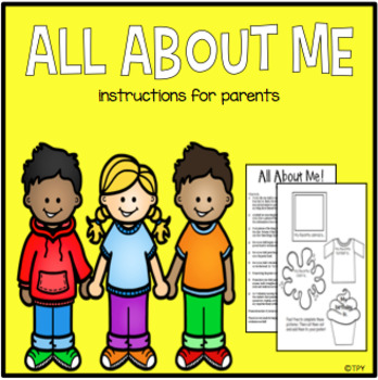 All About Me informational packet by The Primary Years | TpT