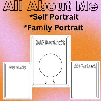 All About Me self portrait by Preschool Playhouse | TPT