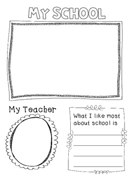 All About Me student booklet by Meaghan P | Teachers Pay Teachers
