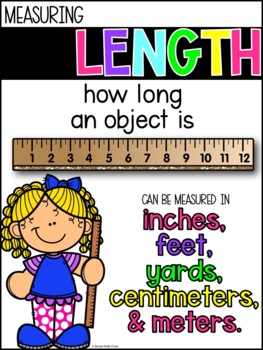All About Measurement (Virginia SOL 3.7) by Second Grade Circus | TPT