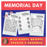 All About Memorial Day - End of Year worksheets (Varied ac