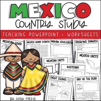 Preview of All About Mexico  - Country Study