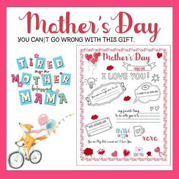 Printable Mother's Day Cards & Gifts That Every Mom Will Love